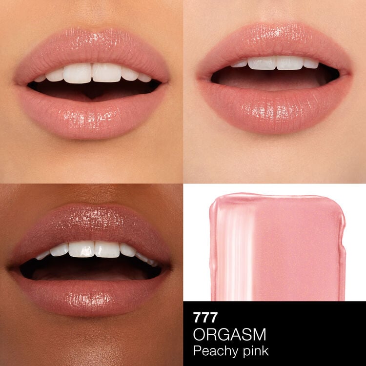 Nars- Afterglow Sensual Shine Lipstick - 777 ORGASM (Peachy Pink With Golden Shimmer)