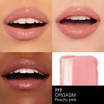 Nars- Afterglow Sensual Shine Lipstick - 777 ORGASM (Peachy Pink With Golden Shimmer)