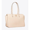 Tory Burch- Robinson Pebbled Tote (New Cream)