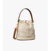 Tory Burch- T Monogram Bucket Bag (Ivory)