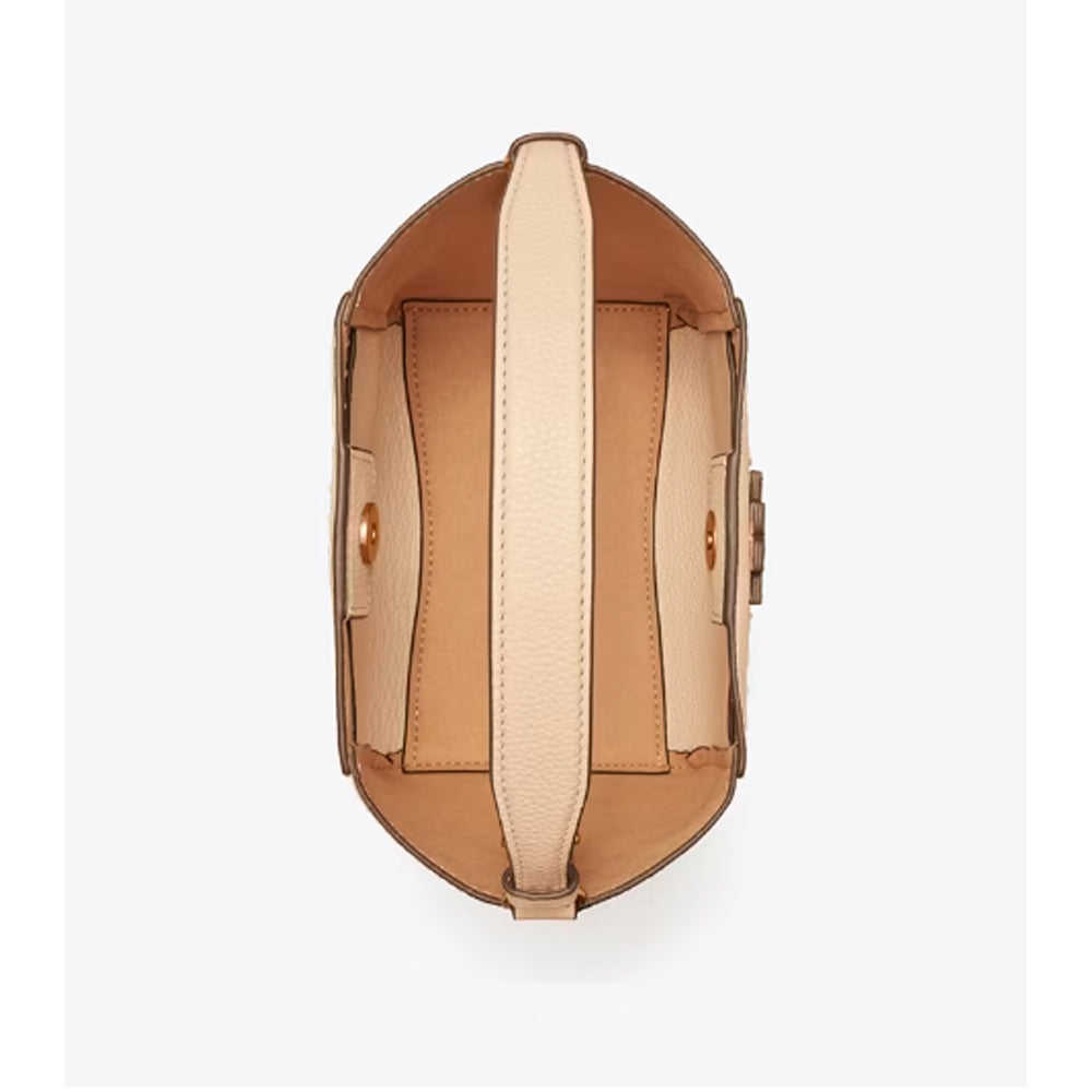Tory Burch- Small McGraw Bucket Bag (Brie)