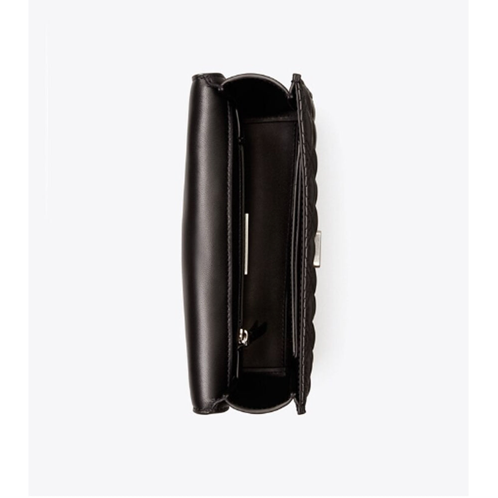 Tory Burch- Small Fleming Convertible Shoulder Bag (Black) – Amreki
