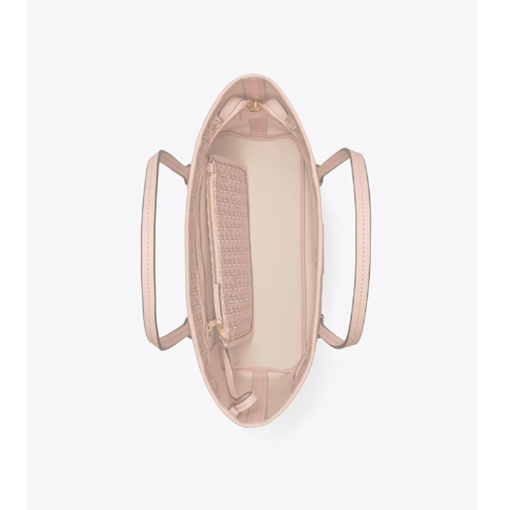 Tory Burch- Small Ever-Ready Zip Tote (Winter Peach)