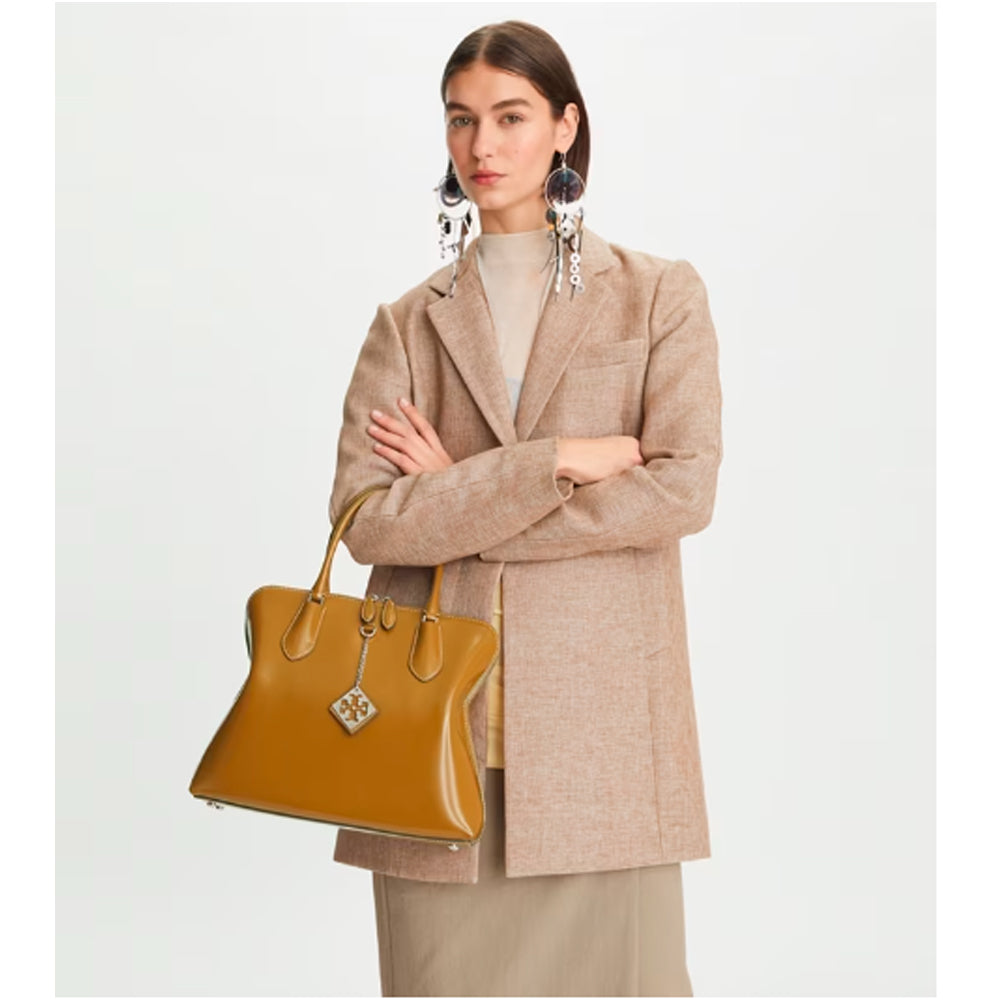 Tory Burch- Swing Satchel (Granola)