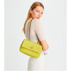 Tory Burch- Small Kira Chevron Convertible Shoulder Bag (Island Chartreuse)
