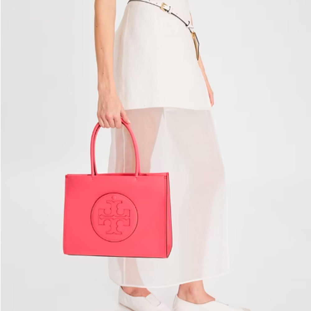 Tory Burch- Small Ella Bio Tote (Watermelon Pink)