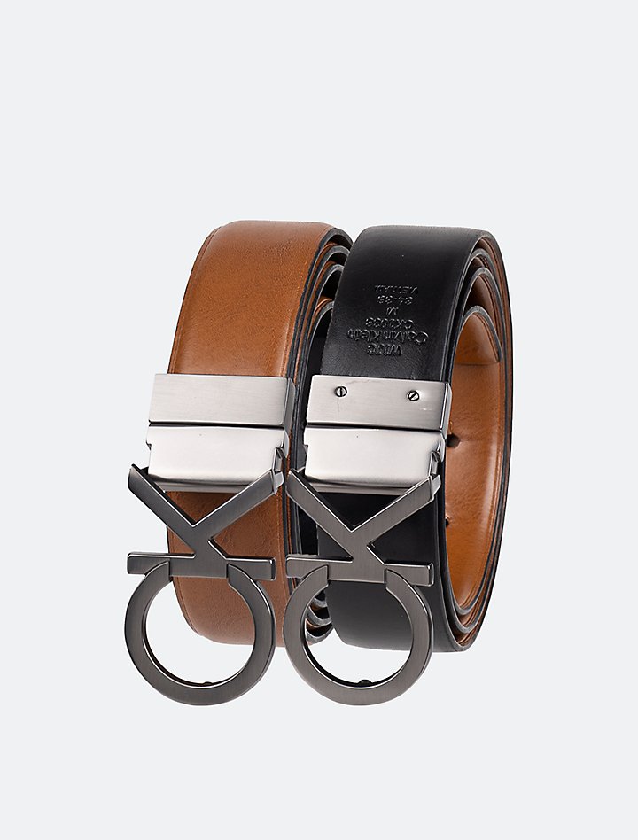 Calvin Klein- Monogram Reversible Belt