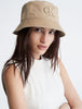 Calvin Klein- Embroidered Monogram Logo Twill Bucket Hat - Cornstalk