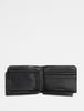 Calvin Klein- Pebble Leather Slim Bifold Wallet - Black Beauty