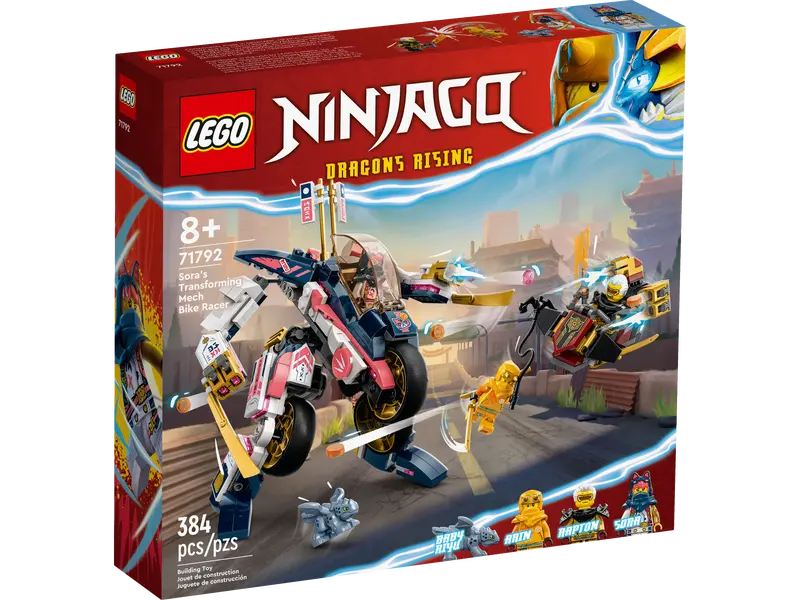 Lego- Sora's Transforming Mech Bike Racer – Amreki