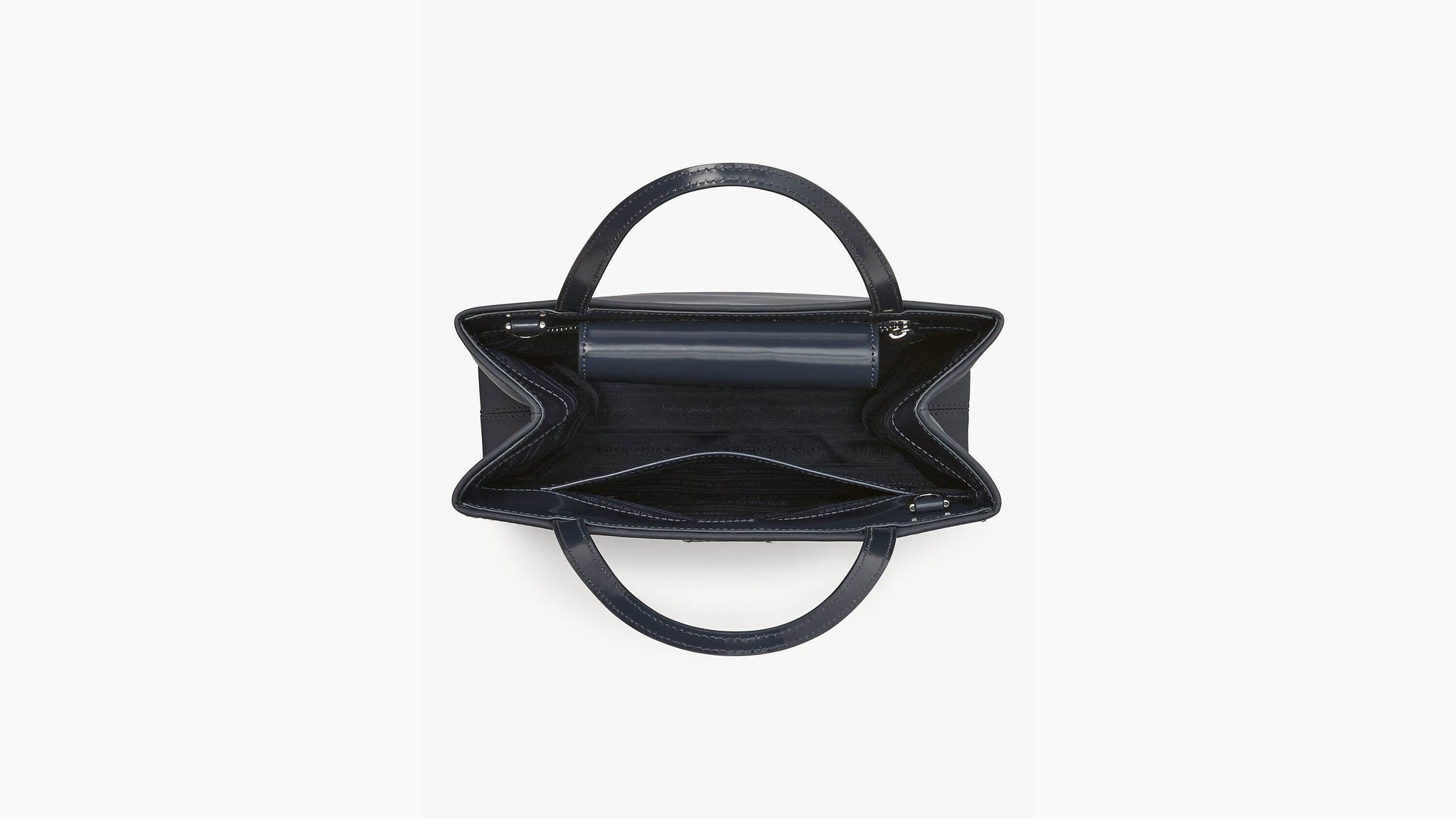 Kate Spade- Sam Icon Gingham Sequin Small Tote - Blazer Blue Multi