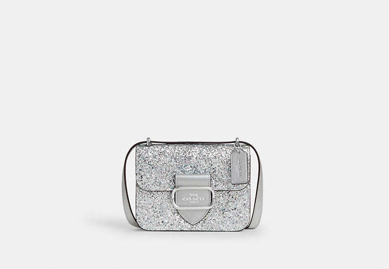 Coach- Morgan Square Crossbody - Silver/Silver