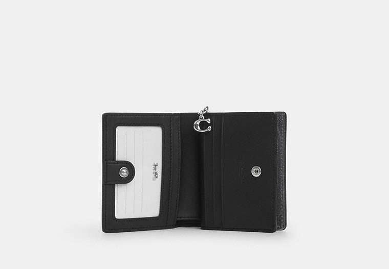 Coach- Snap Wallet - Silver/Gunmetal