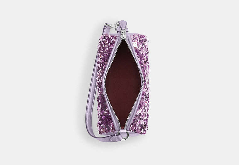 Coach- Nolita Barrel Bag - Silver/Lilac