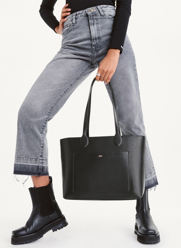 DKNY- Ines Tote (Black/Gold)