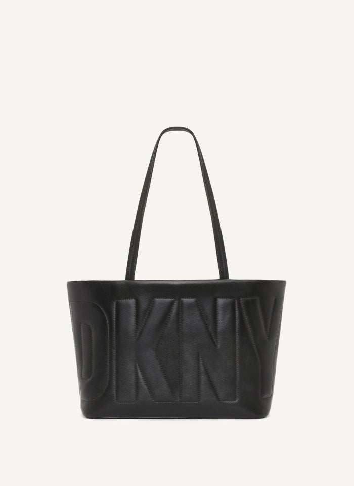 DKNY- Elsa Medium Tote (Black/Gold)