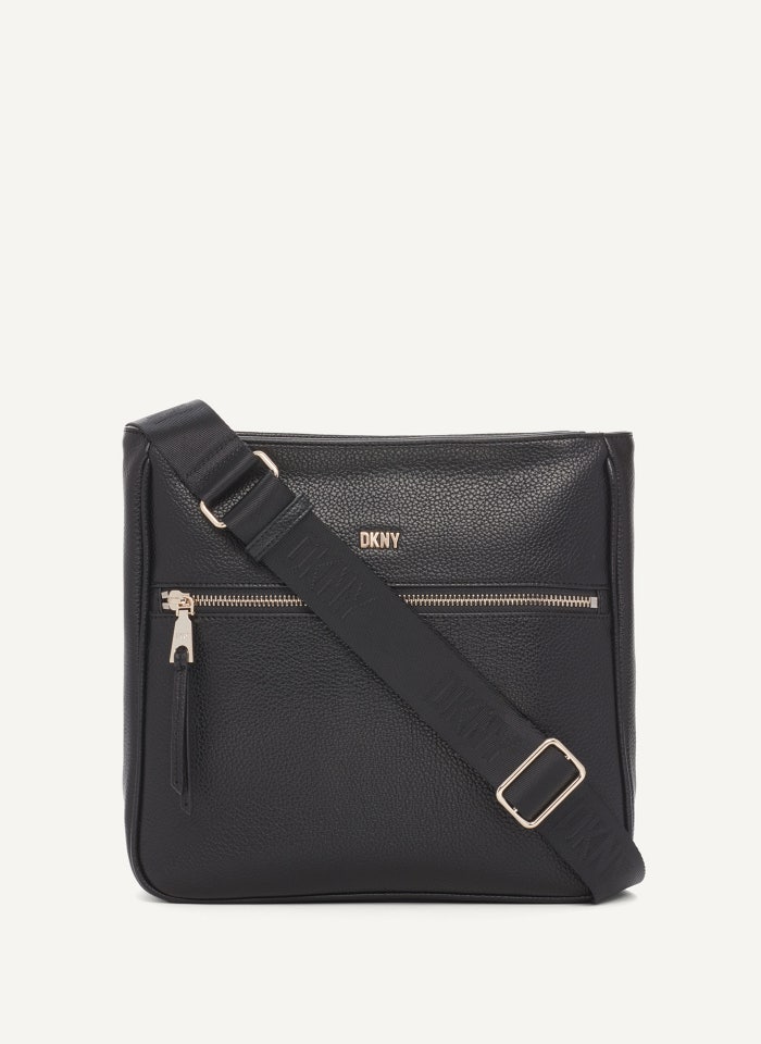 DKNY- Maxine Messenger (Black/Gold)
