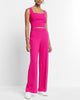 Express- Editor Mid Rise Relaxed Trouser Pant - Neon Berry 259