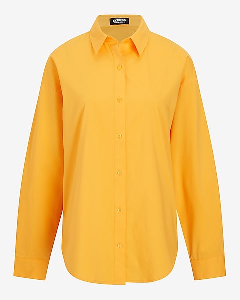 express orange dress shirt Express 100% Cotton Orange Dress Shirts for Men for sale