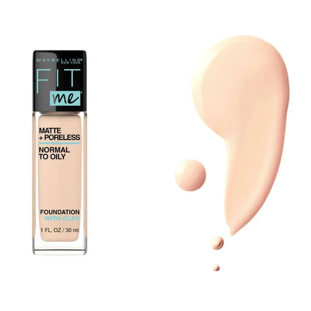 Maybelline- Fit Me Matte + Poreless Liquid Foundation