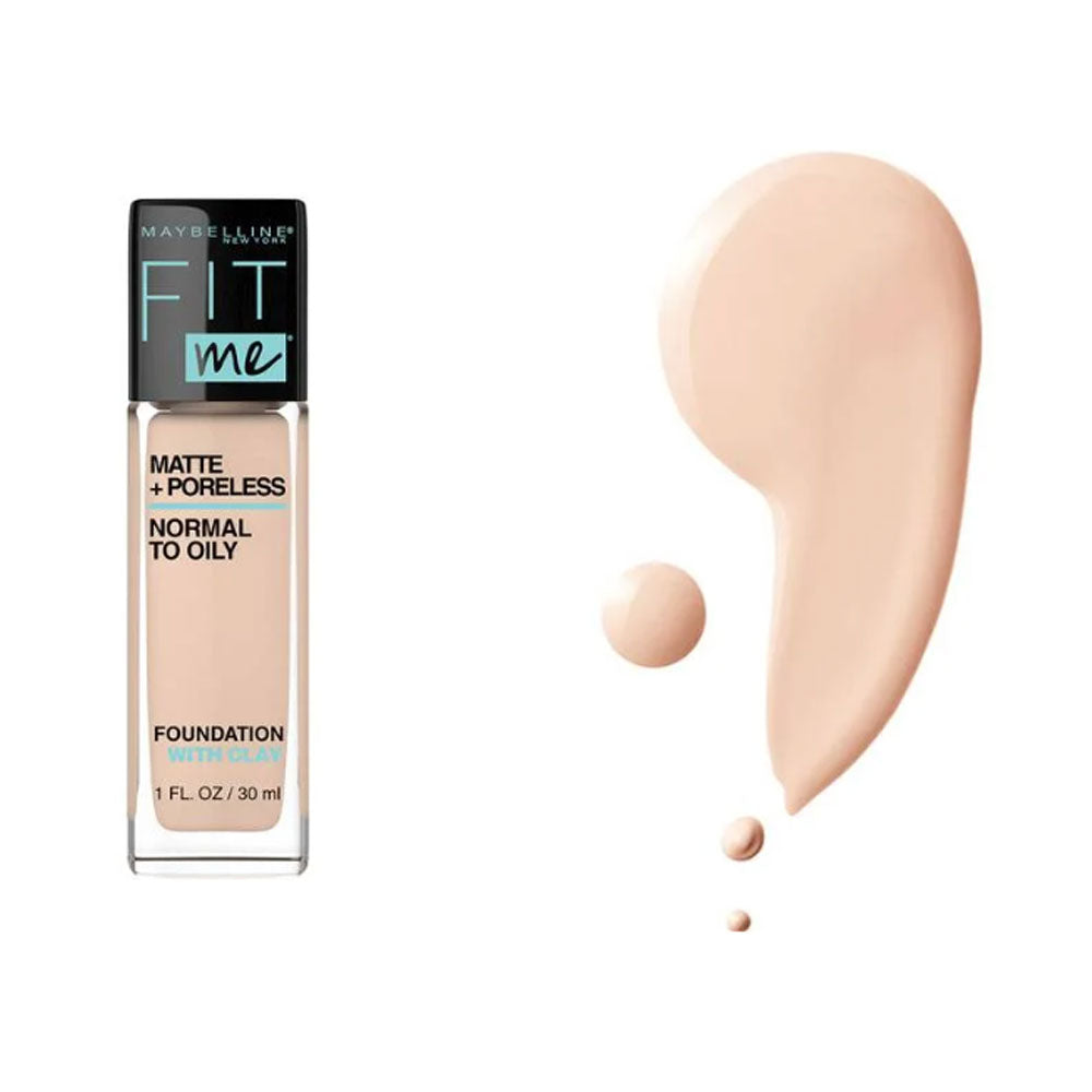 Maybelline- Fit Me Matte + Poreless Liquid Foundation