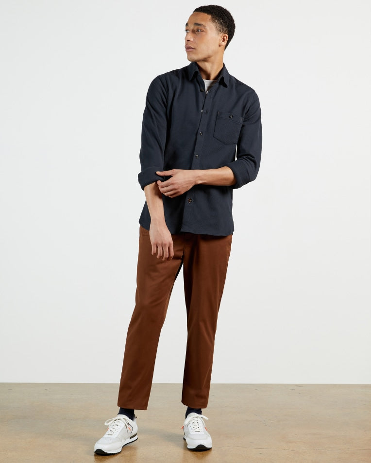 Ted Baker-Long sleeve textured shirt