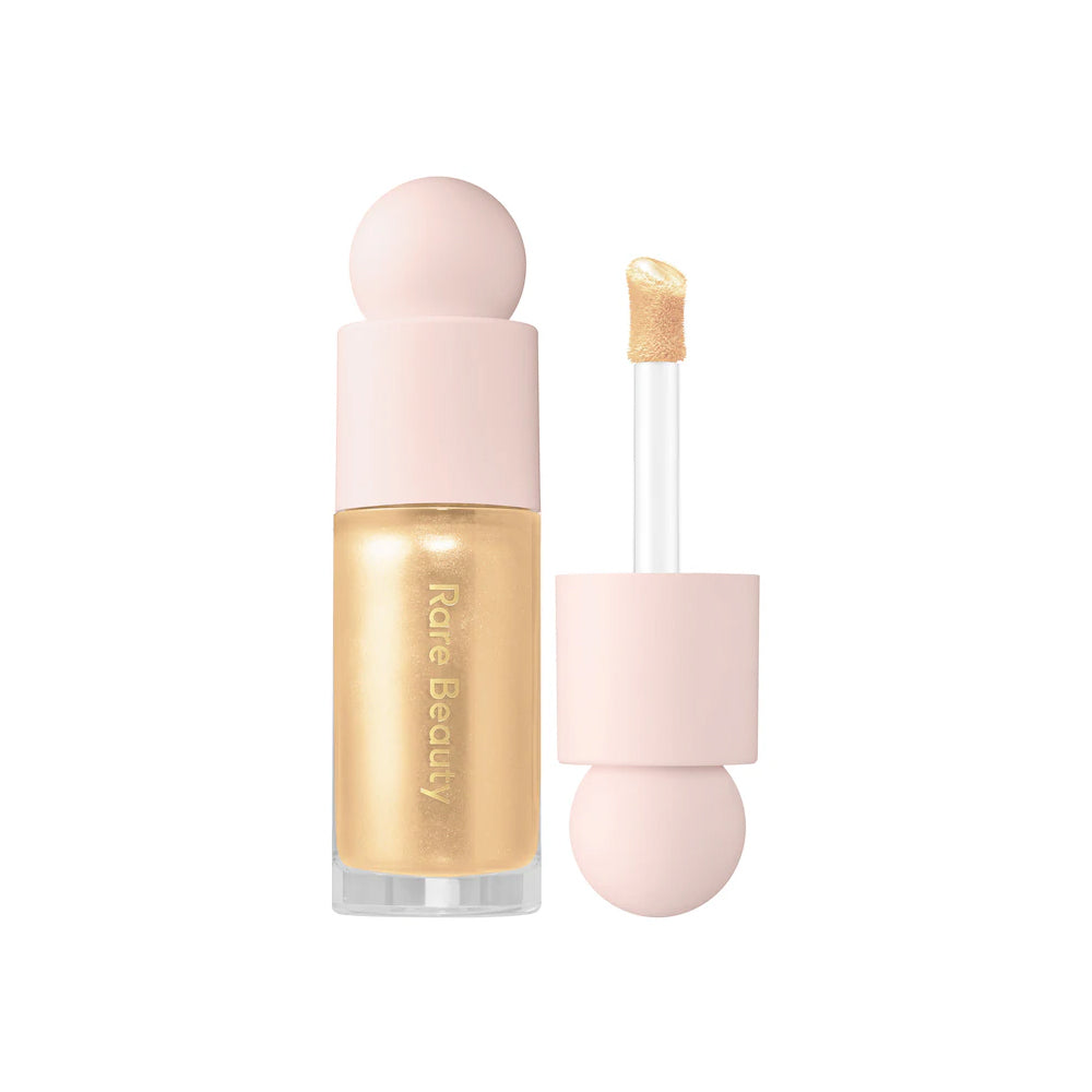 Rare Beauty- Positive Light Liquid Luminizer Highlight (Outshine - true gold Size 0.5 oz/ 15 mL)