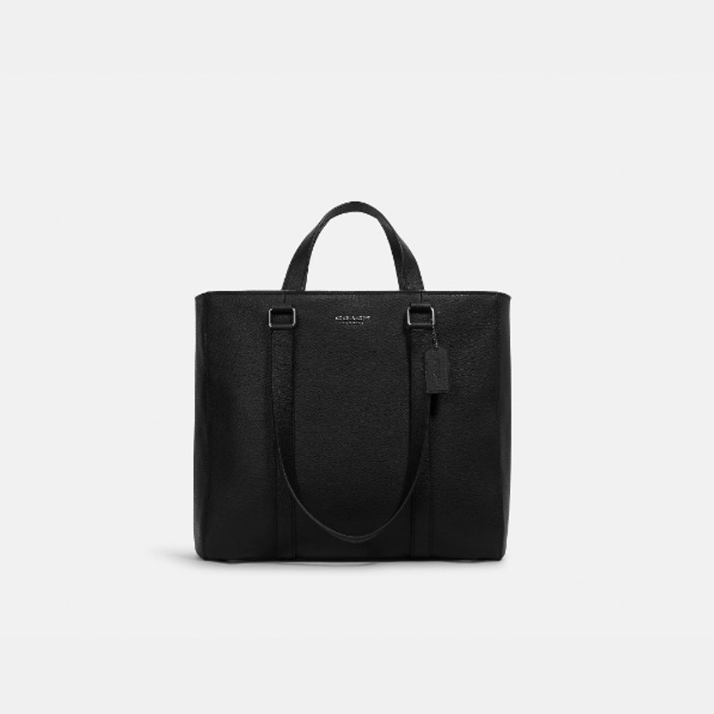 Coach- Hudson Double Handle Tote (Gunmetal/Black) – Amreki