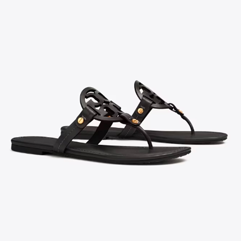 Tory Burch- Miller Sandal, Leather - Perfect Black