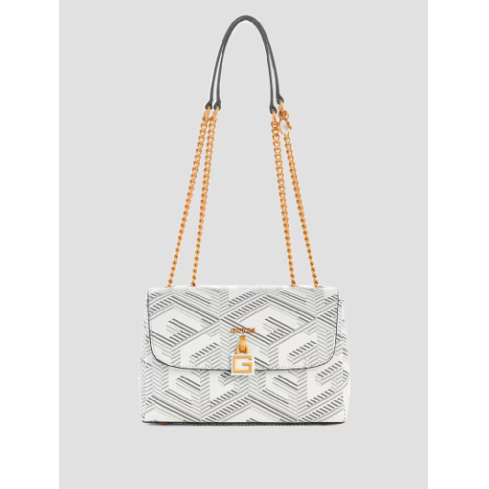 Guess- Montreal G Cube Convertible Crossbody (Steel)