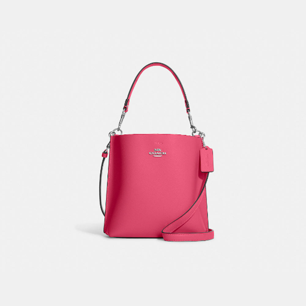 Coach- Mollie Bucket Bag 22 (Silver/Petunia)