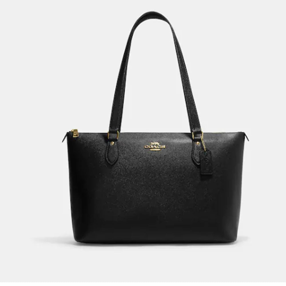 Coach- Gallery Tote - Gold/Black