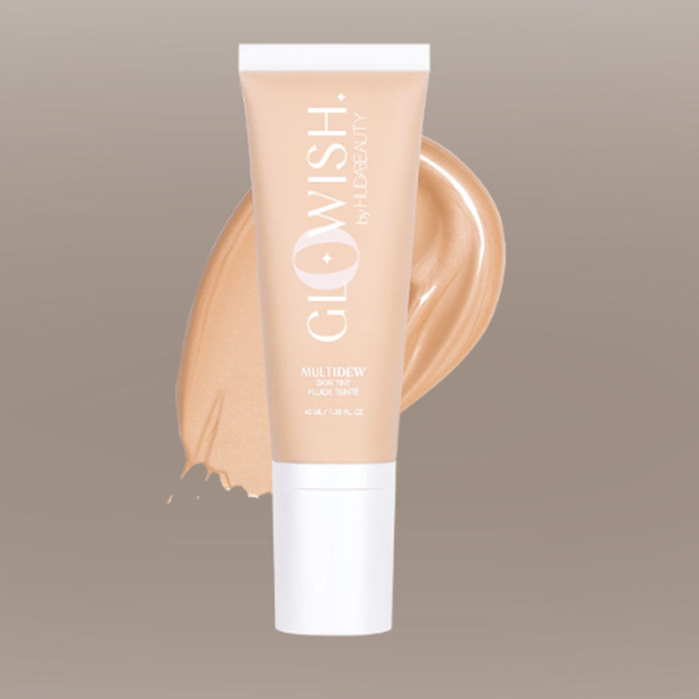 Huda Beauty- GloWish Multidew Vegan Skin Tint Foundation (02 FAIR LIGHT)