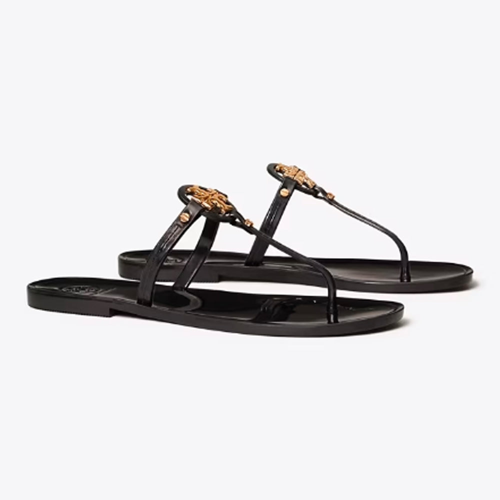 Tory Burch- Mini Miller Jelly Thong Sandal - Perfect Black