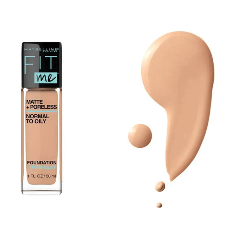 Maybelline- Fit Me Matte + Poreless Liquid Foundation