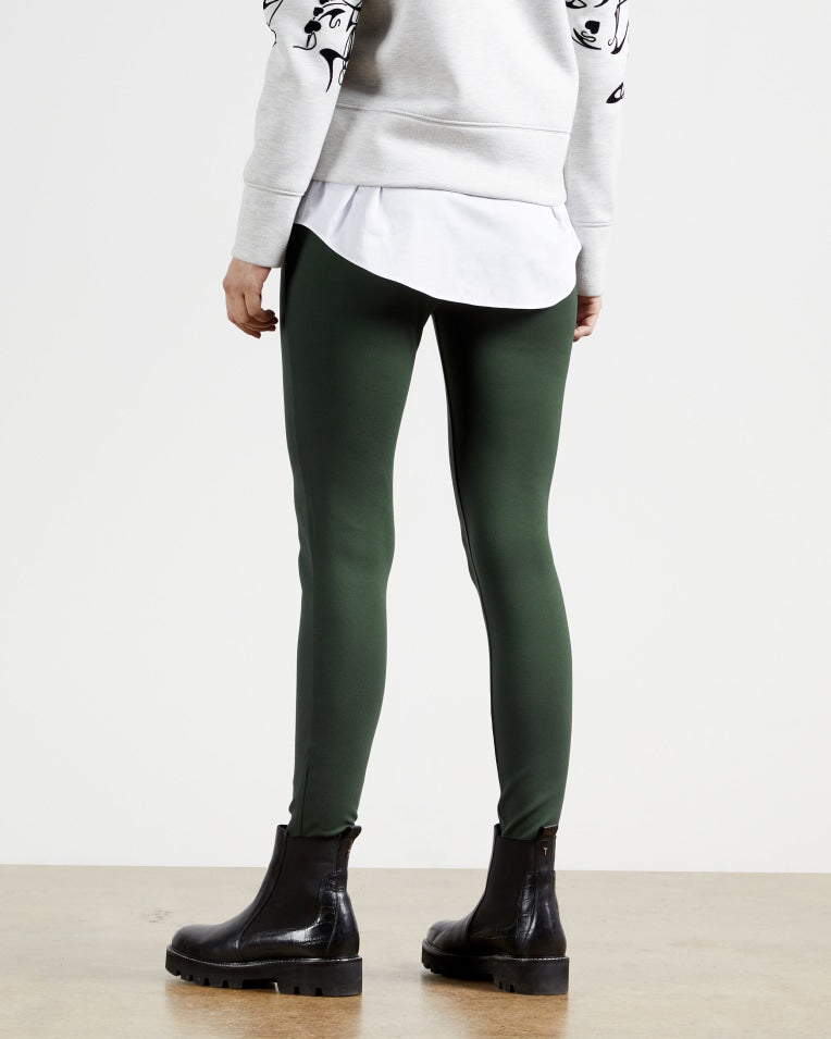 Ted Baker-Skinny zip cuff ponti jeggings