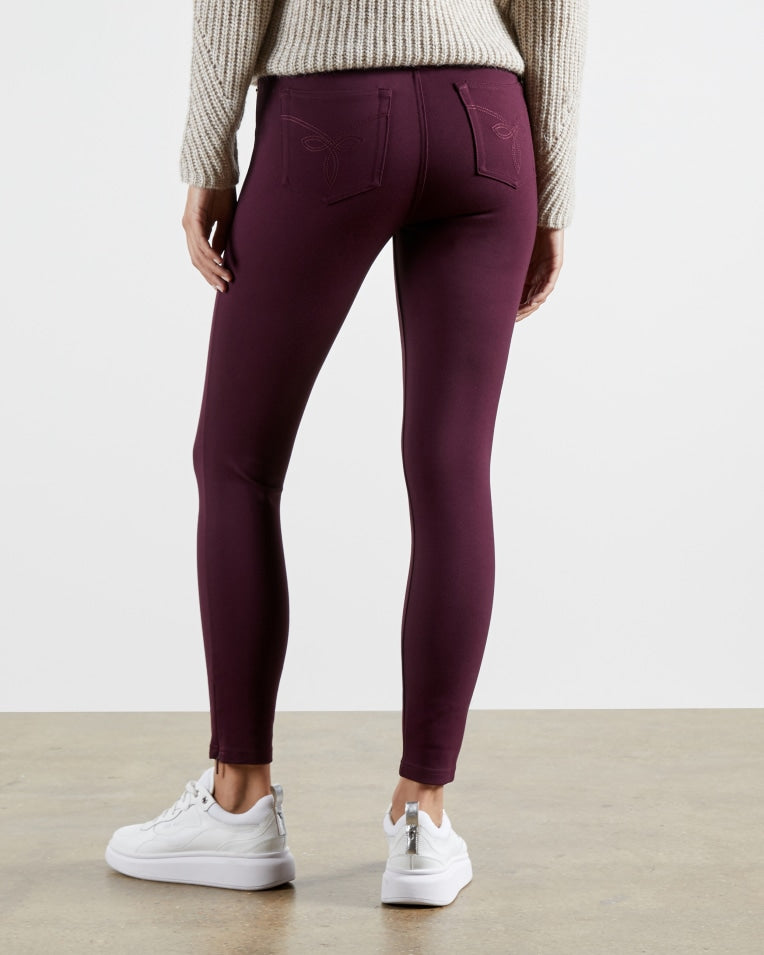 Ted Baker-Skinny zip cuff ponti jeggings