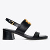 Tory Burch- Eleanor Heel Sandal - Perfect Black