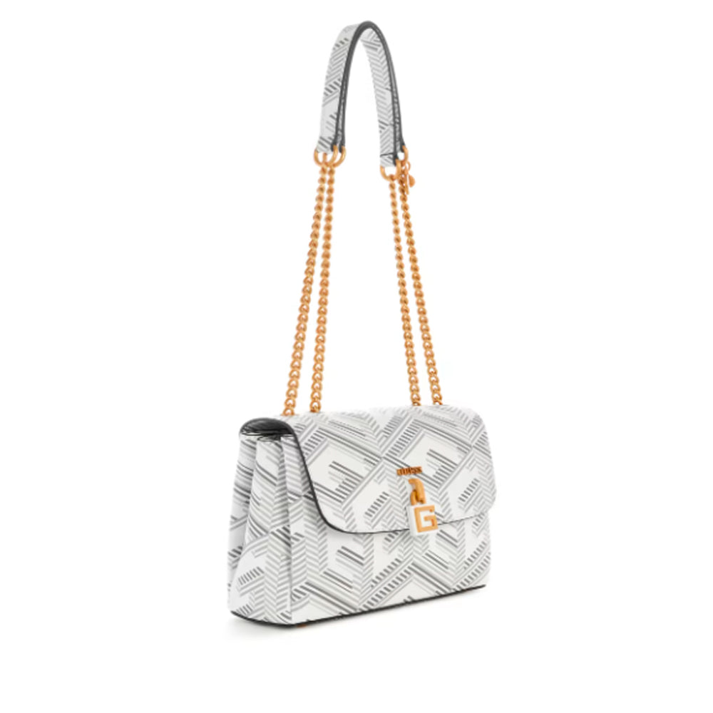 Guess- Montreal G Cube Convertible Crossbody (Steel)