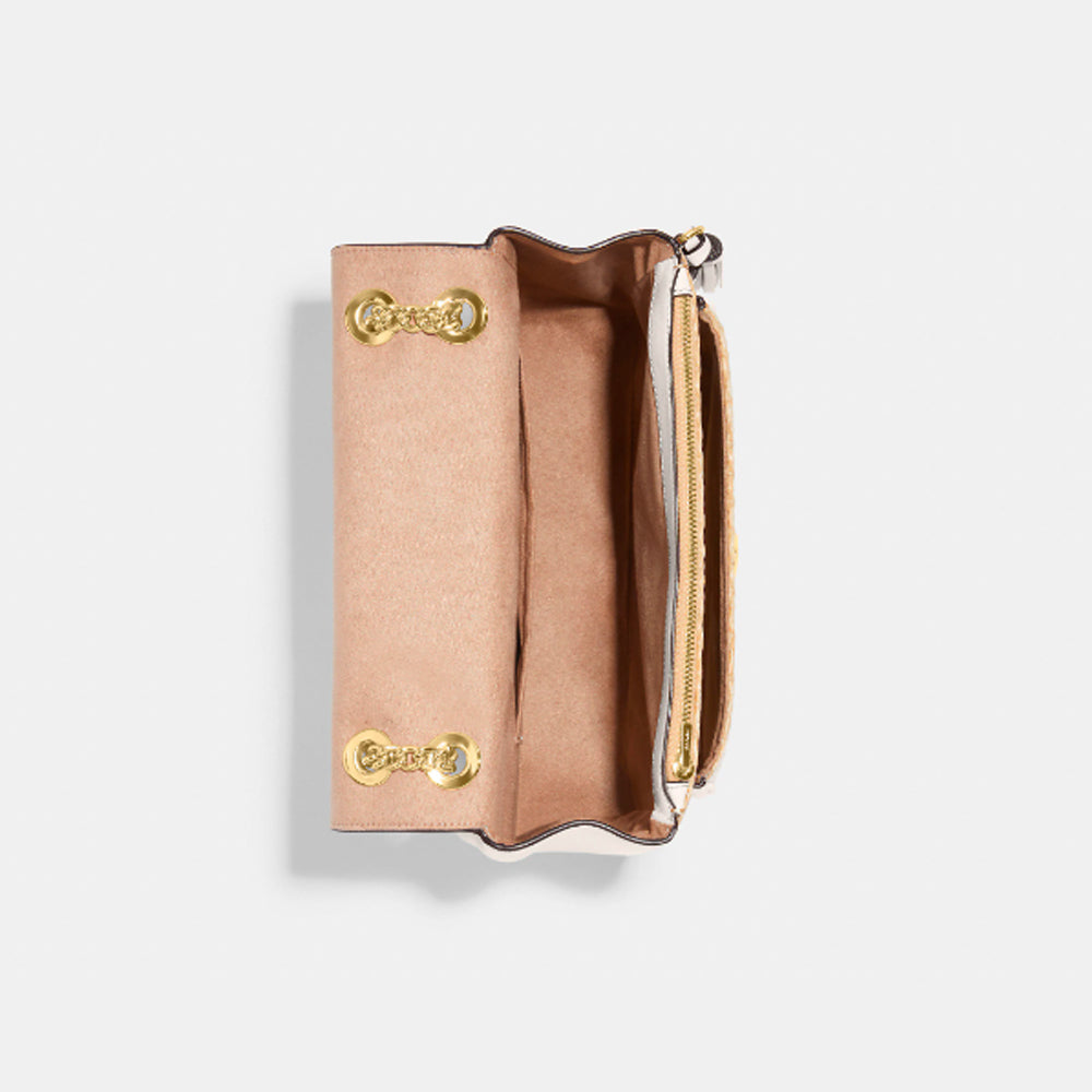 Coach- Klare Crossbody 25 In Straw (Gold/Chalk Multi)