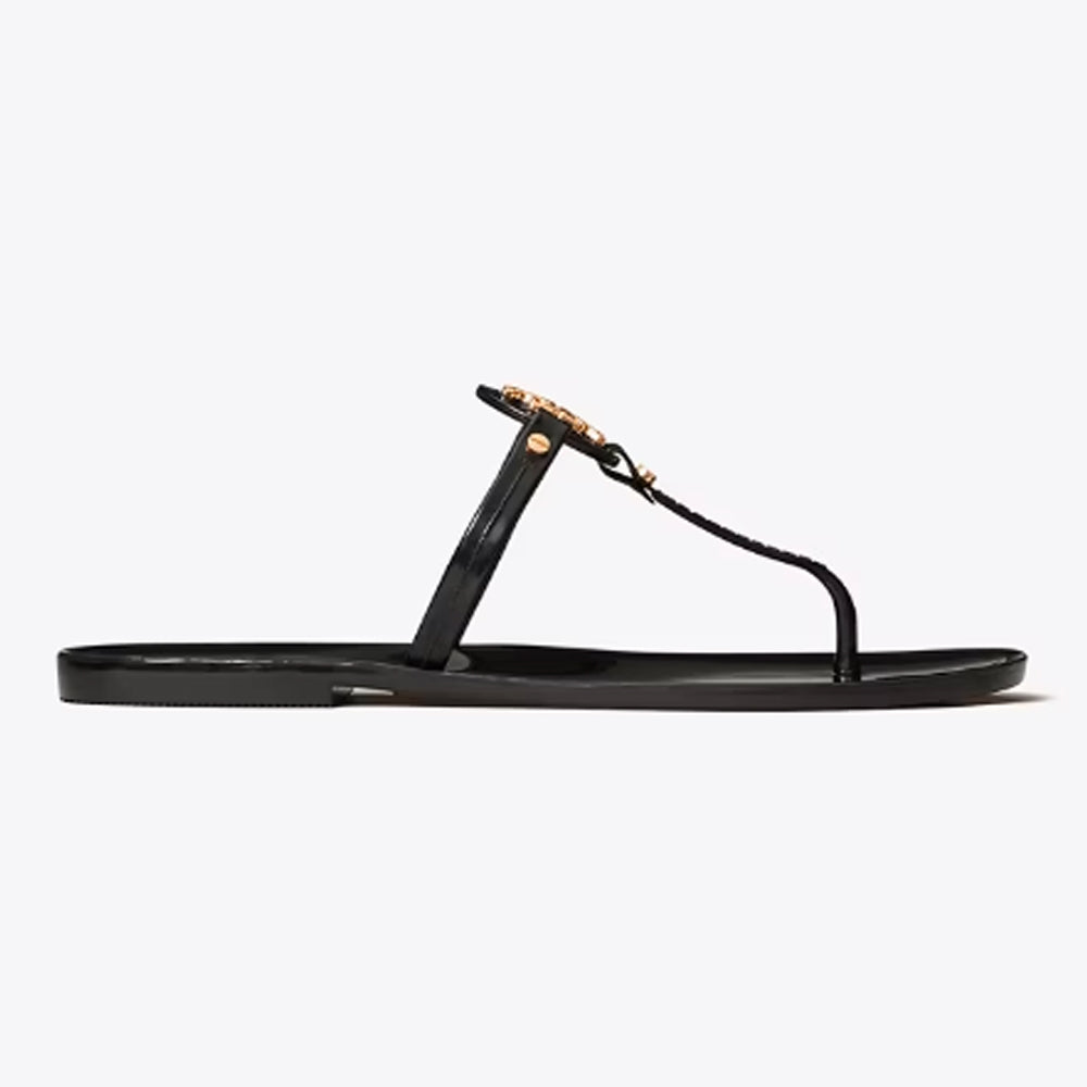 Tory Burch- Mini Miller Jelly Thong Sandal - Perfect Black