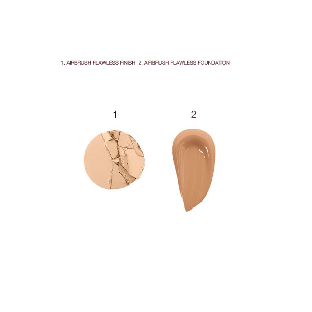 CHARLOTTE TILBURY- FLAWLESS, PORELESS SKIN SECRETS MAGICAL SAVINGS, AIRBRUSH FLAWLESS FINISH - 3 TAN