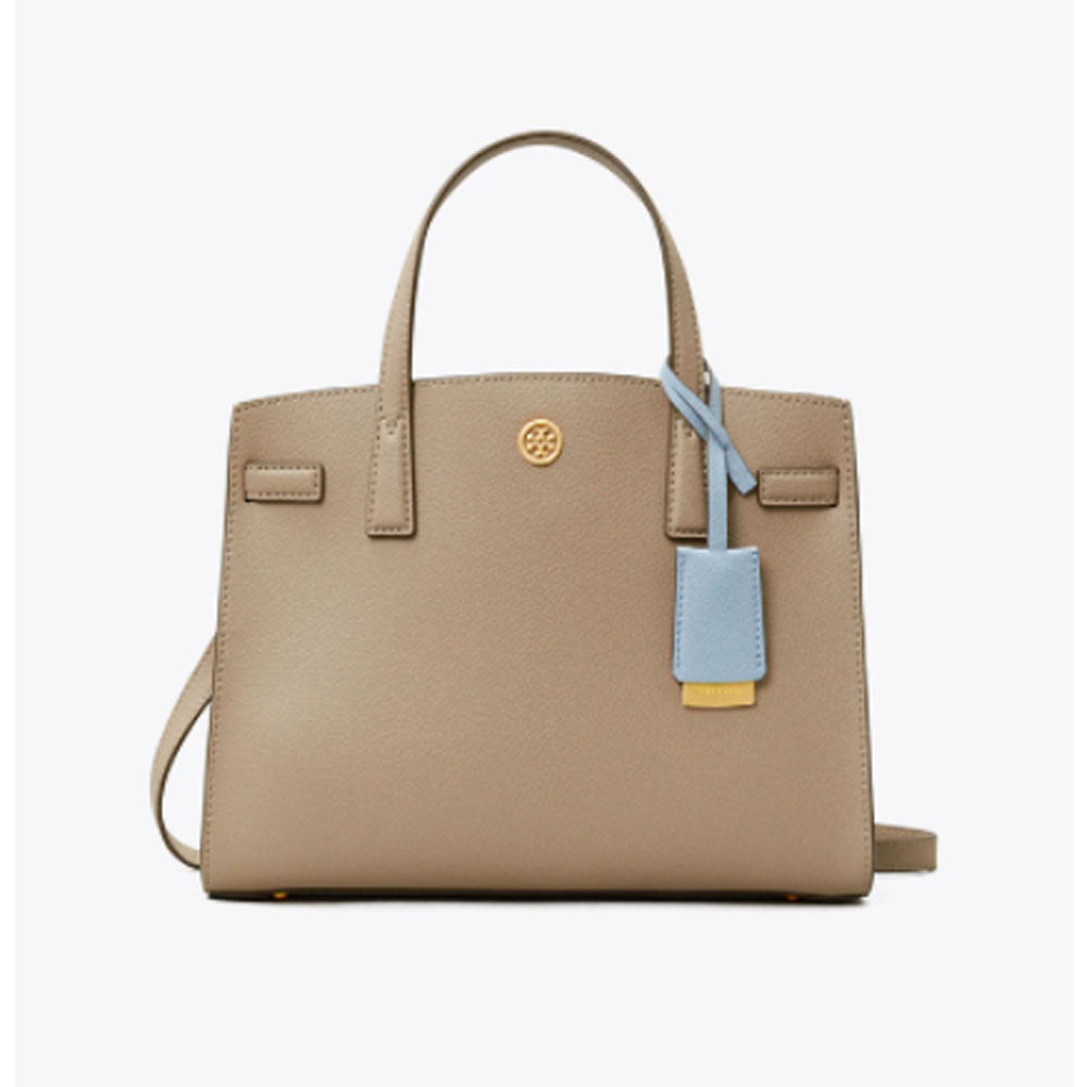 Tory Burch- Walker Small Satchel (Grey Haron)