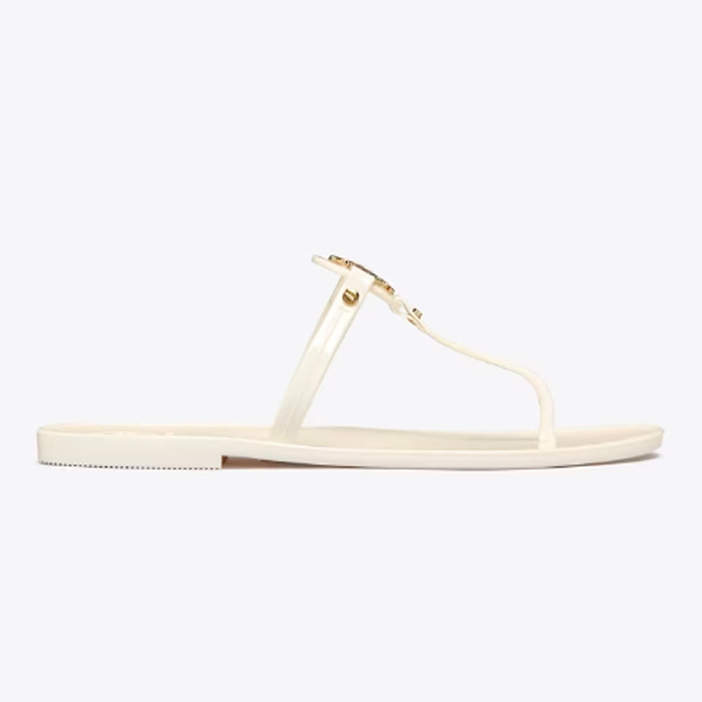 Tory Burch- Mini Miller Jelly Thong Sandal - Ivory