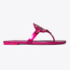 Tory Burch- Miller Soft Patent Leather Sandal - Hot Pink