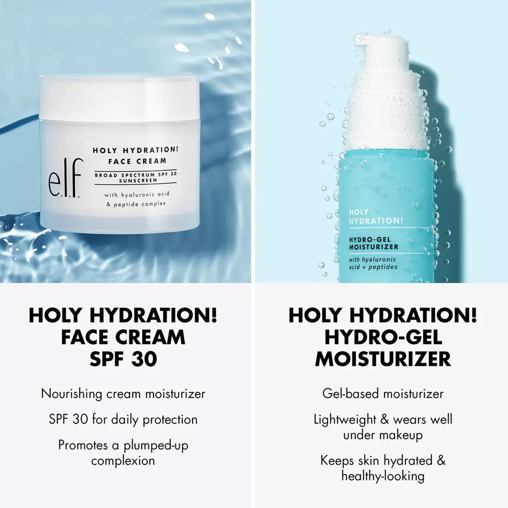 E.L.F- HOLY HYDRATION! FACE CREAM - SPF 30 – Amreki