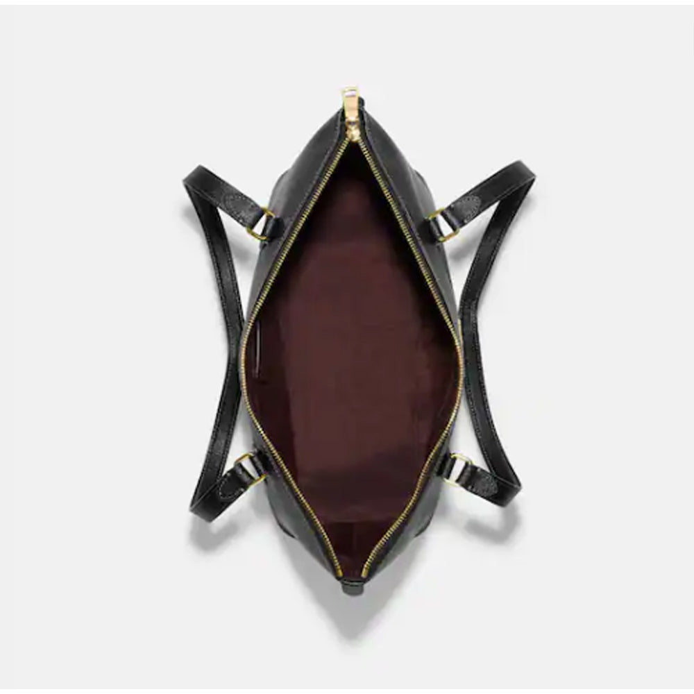 Coach- Gallery Tote - Gold/Black