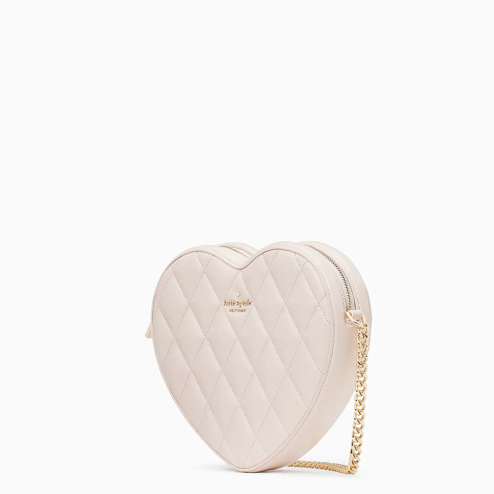 Love Shack Quilted Heart Crossbody Purse