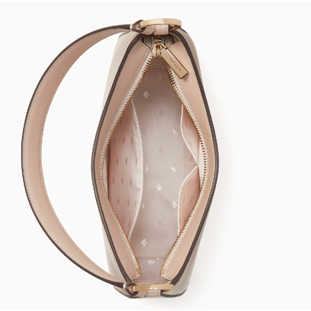 Kate Spade- Perry Leather Shoulder Bag (Tusk)