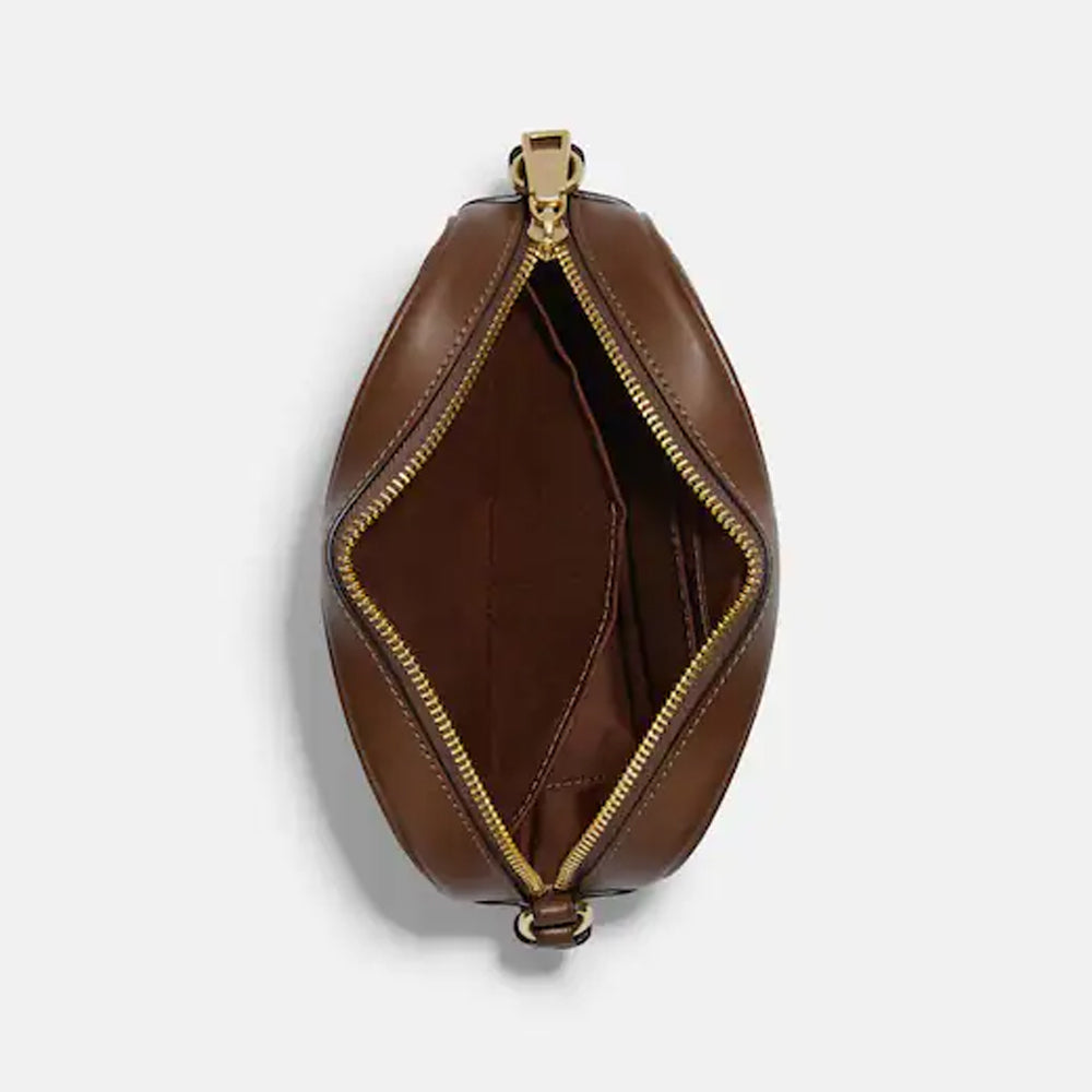 Coach- Mini Jamie Camera Bag In Signature Canvas - Gold/Khaki Saddle 2